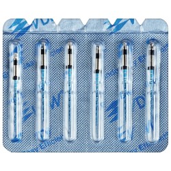 VDW RECIPROC®Blue 25mm ISO 040 Černá 6ks