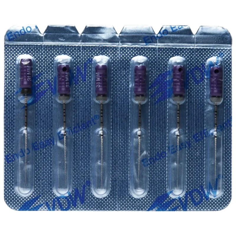 VDW Sterile K-Files 31mm ISO 010 Fialová 6ks