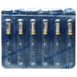 VDW Sterile K-Files 25mm ISO 015 Žlutá 6ks