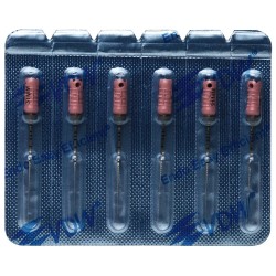 VDW Sterile K-Files 31mm ISO 006 Růžová 6ks