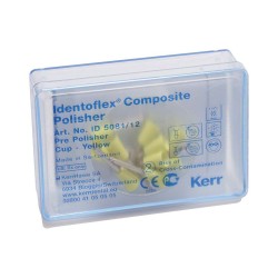 Kerr Identoflex™Composite Polisher Kalich (10mm Ø 7 mm) Žlutá 12ks