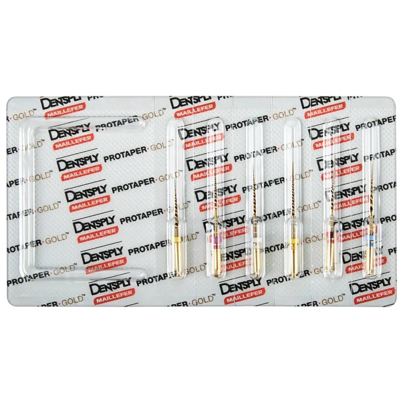 Dentsply Sirona ProTaper Gold Sortiment SX-F3 25mm  6 ks