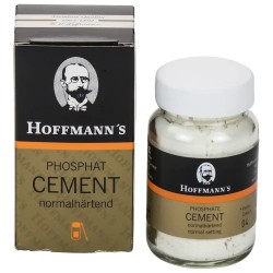 Hoffmann Hoffmanns Cement Prášek Světle Žlutý Normalně Tuhnoucí 100g 1 ks