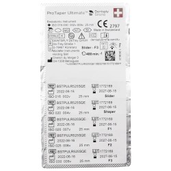 Dentsply Sirona ProTaper Ultimate Strojové Sortiment Slider-F3 25mm 5ks