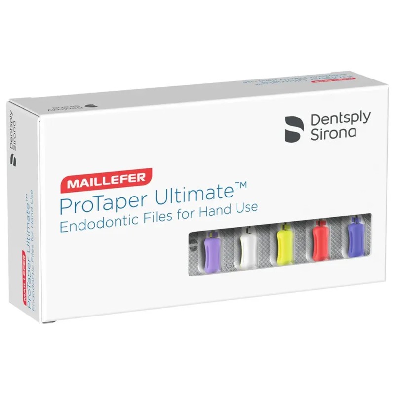 Dentsply Sirona ProTaper Ultimate Ruční Sortiment 25mm 5ks