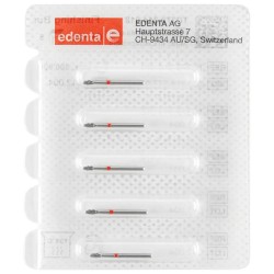 edenta Finierer HM TC379  ISO 018 FG Červená 5ks