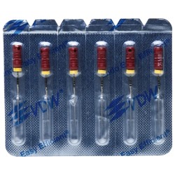 VDW Sterile K-Files 25mm ISO 025 Červená 6ks