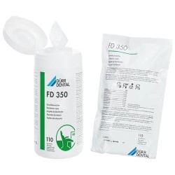 DÜRR DENTAL FD 350 Lemon Dezinfekční Ubrousky Dóza 110ks