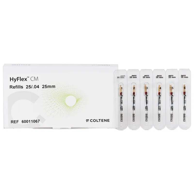 COLTENE HyFlex® CM Pilník 25 mm Taper 04 ISO 025 6ks