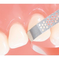 edenta Diamantové Pásky Perforované  PFDS3 30µm/3,75mm Červená 10ks