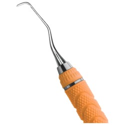 Hu-Friedy Kyreta Gracey Standard EverEdge 2.0 11/12 Meziální Rkojeť C8  Rigid Resin Oranžová 1ks