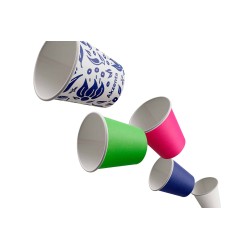 Akzenta Kelímek Tvrdý Papír Fuchsia 1000 ks