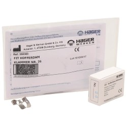 HAGER WERKEN  Fit-Kofferdam®Spona č.26 1ks