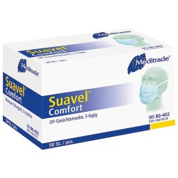 Meditrade Suavel Confort Ústenky na Zavazování Modrá 50ks