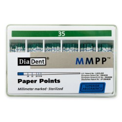 DiaDent Papírové Čepy MMPP 02Taper ISO35 200ks