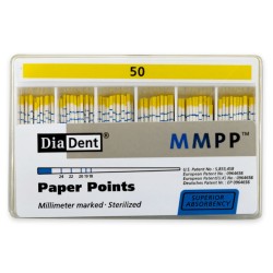 DiaDent Papírové Čepy MMPP 02Taper ISO50 200ks