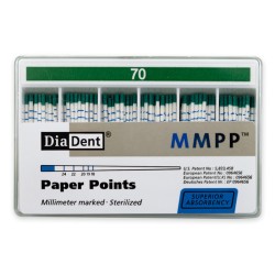DiaDent Papírové Čepy MMPP 02Taper ISO70 200ks