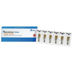 VDW RECIPROC® Blue Papírové Čepy ISO 050 Žlutá 180ks