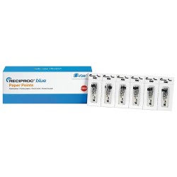 VDW RECIPROC® Blue Papírové Čepy ISO 040 Černá 180ks