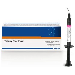 VOCO TWINKY STAR Flow Růžová Stříkačka 2g 1ks	