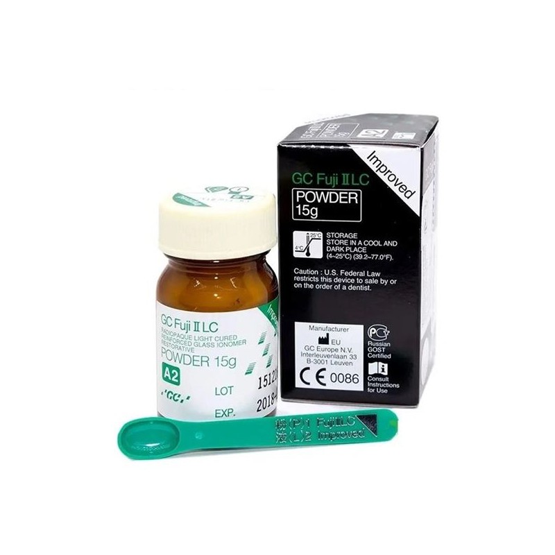 GC FUJI II LC Improved Prášek A3 15g 1ks