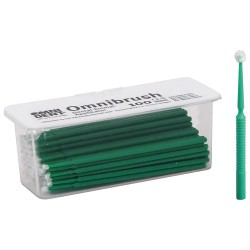 OMNIDENT Omnibrush Zelená 100ks