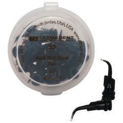 ULTRADENT Black Mini Brush® Tip Ø 1 mm 20ks