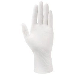 UNIGLOVES COMFORT® Latexové Rukavice Bez Pudru Bílá S 100ks