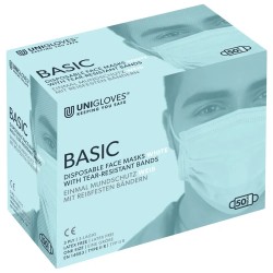 UNIGLOVES BASIC Ústenky Bílá Zavazovací 50ks