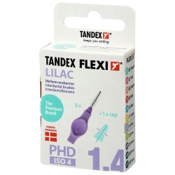 Tandex FLEXI® Mezizubní Kartáčky PHD 1,4 (Ø 0,8 mm) ISO 4 Lila 6 ks