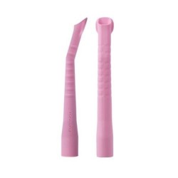 smartdent Odsávací Kanyly Velké Růžová 10ks