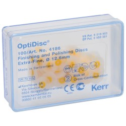Kerr OptiDisc®Extra Jemný Ø 12,6mm Žlutá 100ks