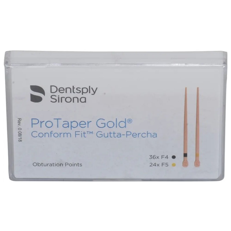 Dentsply Sirona ProTaper Gold Comfort FIt Gutta Percha  F4-F5 60ks