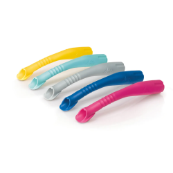 DÜRR DENTAL Univerzální Odsávací Kanyly Velké Petito Šedá 16mm 5ks