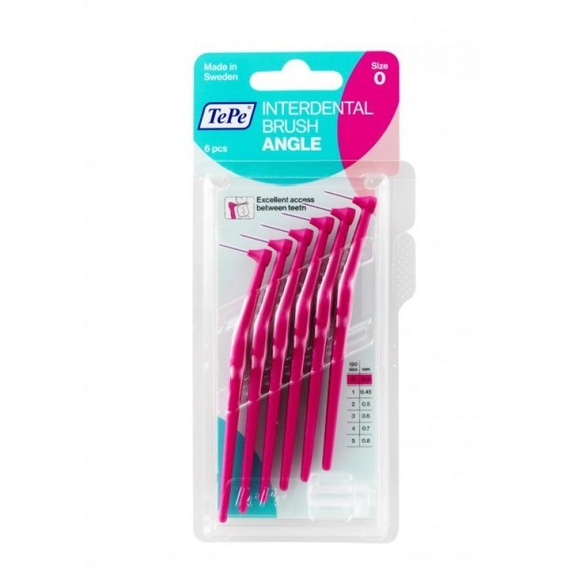 TePe® Mezizubní Kartáčky Angle™ Růžová Ø0,4mm 6ks