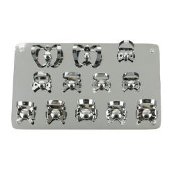 HAGER WERKEN  Fit-Kofferdam®Spony (5, 7, 56, 201, 202, 206, 207, 210, 211, 0, 2, 2A)12ks