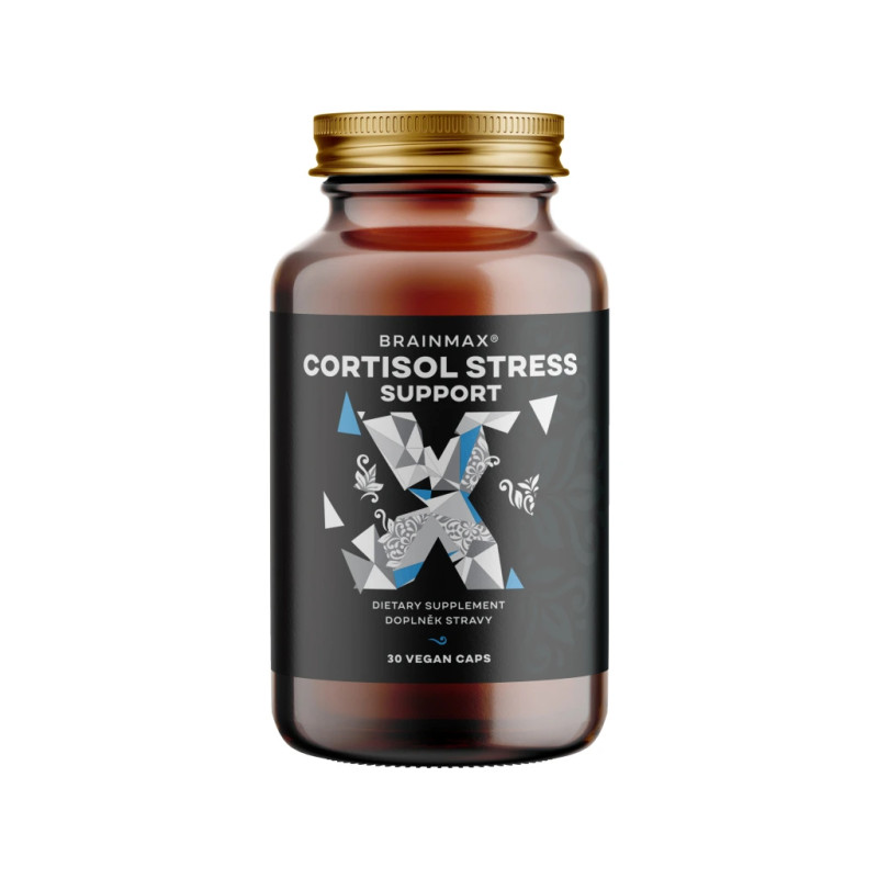 BRAINMARKET BrainMax Cortisol Stress Support (30 kapslí) 1bal