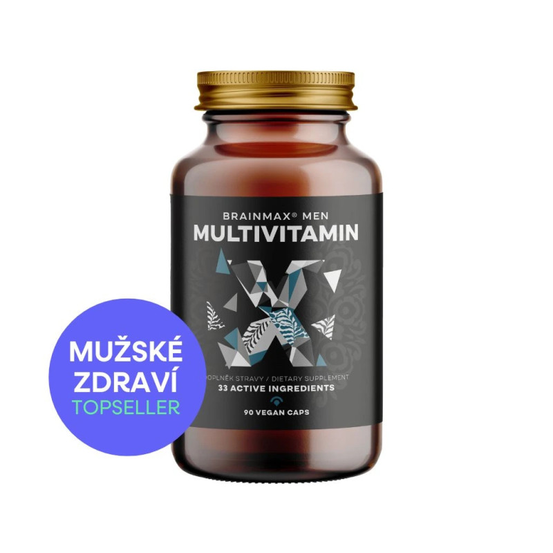 BRAINMARKET BrainMax Men Multivitamin (90 kapslí) 1bal