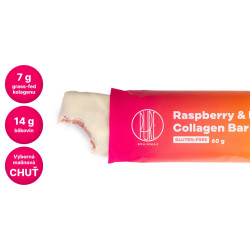BRAINMARKET BrainMax Pure Raspberry & Lemon Collagen Bar (60g) 1bal