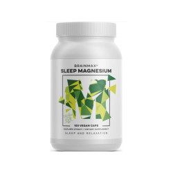 BRAINMARKET BrainMax Sleep Magnesium 320mg (100 kapslí) 1bal