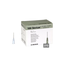 B. BRAUN Sterican Injekční Jehly Luer Šedá 27G (0,4x20mm) 100ks
