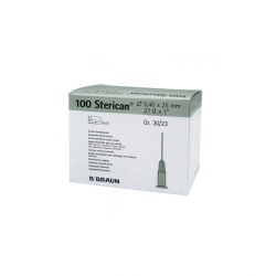 B. BRAUN Sterican Injekční Jehly Luer Šedá 27G (0,4x20mm) 100ks