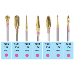 HORICO Tvrdokovová Fréza TiN  2,3 mm 1ks