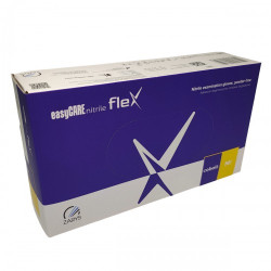 easyCARE flex Nitrile Rukavice Kobaltová S 100ks