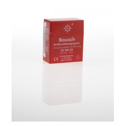 Bausch Articulating Paper Proužky Červená 200µ 300ks