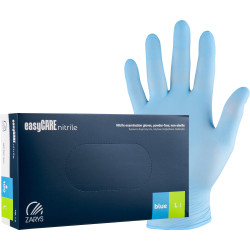 easyCARE Nitrile Rukavice Modrá L 100ks