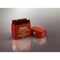 Bausch Articulating Paper Proužky Červená 200µ 300ks