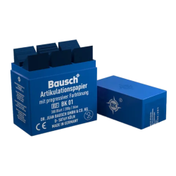 Bausch Aritculating Paper Proužky Modrá 200µ 300ks