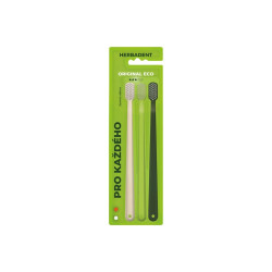 HERBADENT ORIGINAL ECO 3 Zubní Kartáček Jemná Vlákna Blistr 3ks