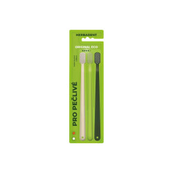 HERBADENT ORIGINAL ECO 4 Zubní Kartáček Velmi Jemná Vlákna Blistr 3ks
